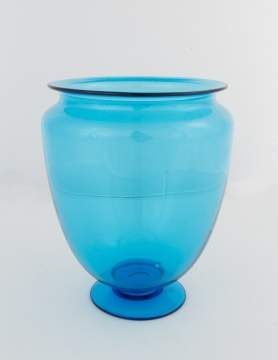 Steuben Celeste Blue Vase