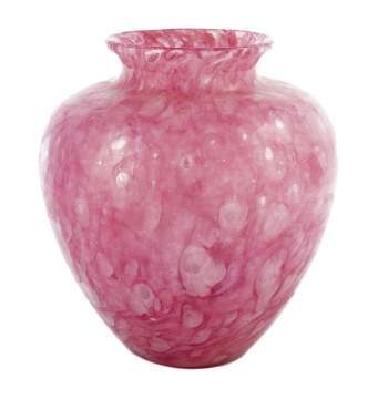 Steuben Pink Cluthra Vase