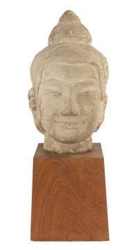 Bodhisattva Stone Head