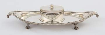 John Schofield, London, Sterling Silver Ink Stand
