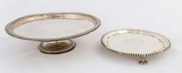 Sterling Silver Tazza and Salver
