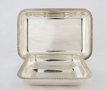 Three Buccellati Sterling Silver Trays