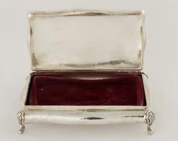 Buccellati Sterling Silver Jewelry Box