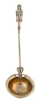 Sterling Silver Ladle with Victorian Ladies Head