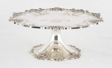 Graff, Washbourne and Dunn Sterling Silver Compote