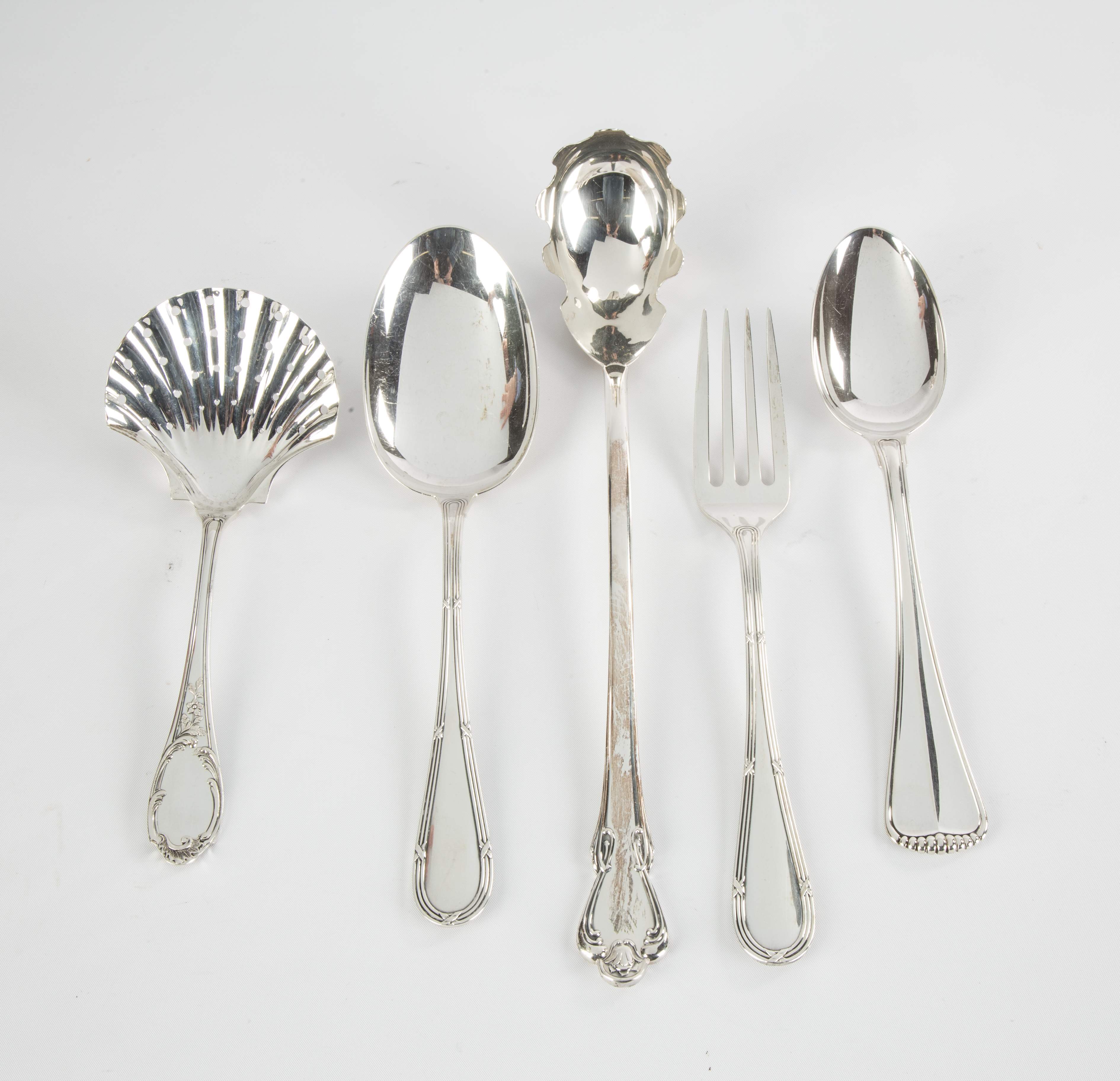 Five Sterling Silver Serving Pieces Cottone Auctions