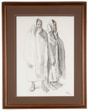 Francisco Zúñiga (Mexican, 1912-1998) Two Standing Women