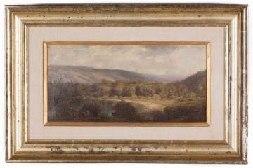 Attr. Lemuel Maynard Wiles (American, 1826 - 1905)  Landscape