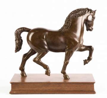 Da Vinci's Horse Bronze Model Sculpture