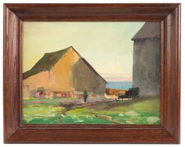 Roy Mason (American 1886-1972) Oil on Canvas Board