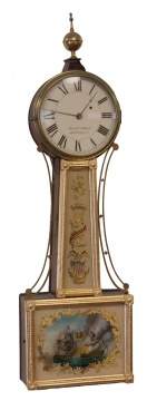 Samuel Abbot Banjo Clock