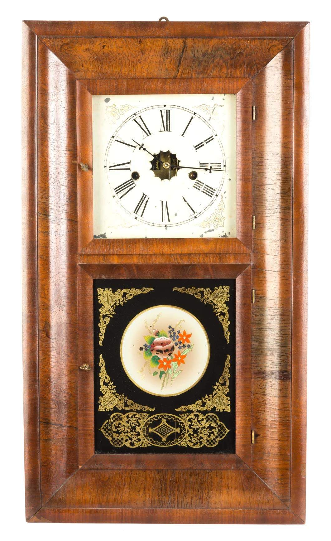 E. N. Welch Ogee Wall Clock Cottone Auctions