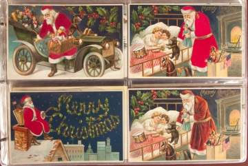 Album of Santa Cards