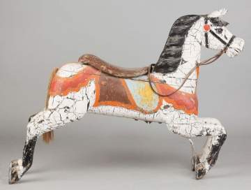 Charles Dare Carved and Painted Carousel Horse