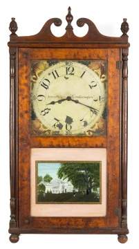 Jonas Hagey Pennsylvania Shelf Clock