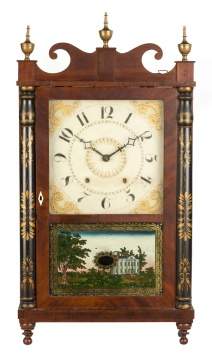 Chauncey Ives Jester Top Shelf Clock