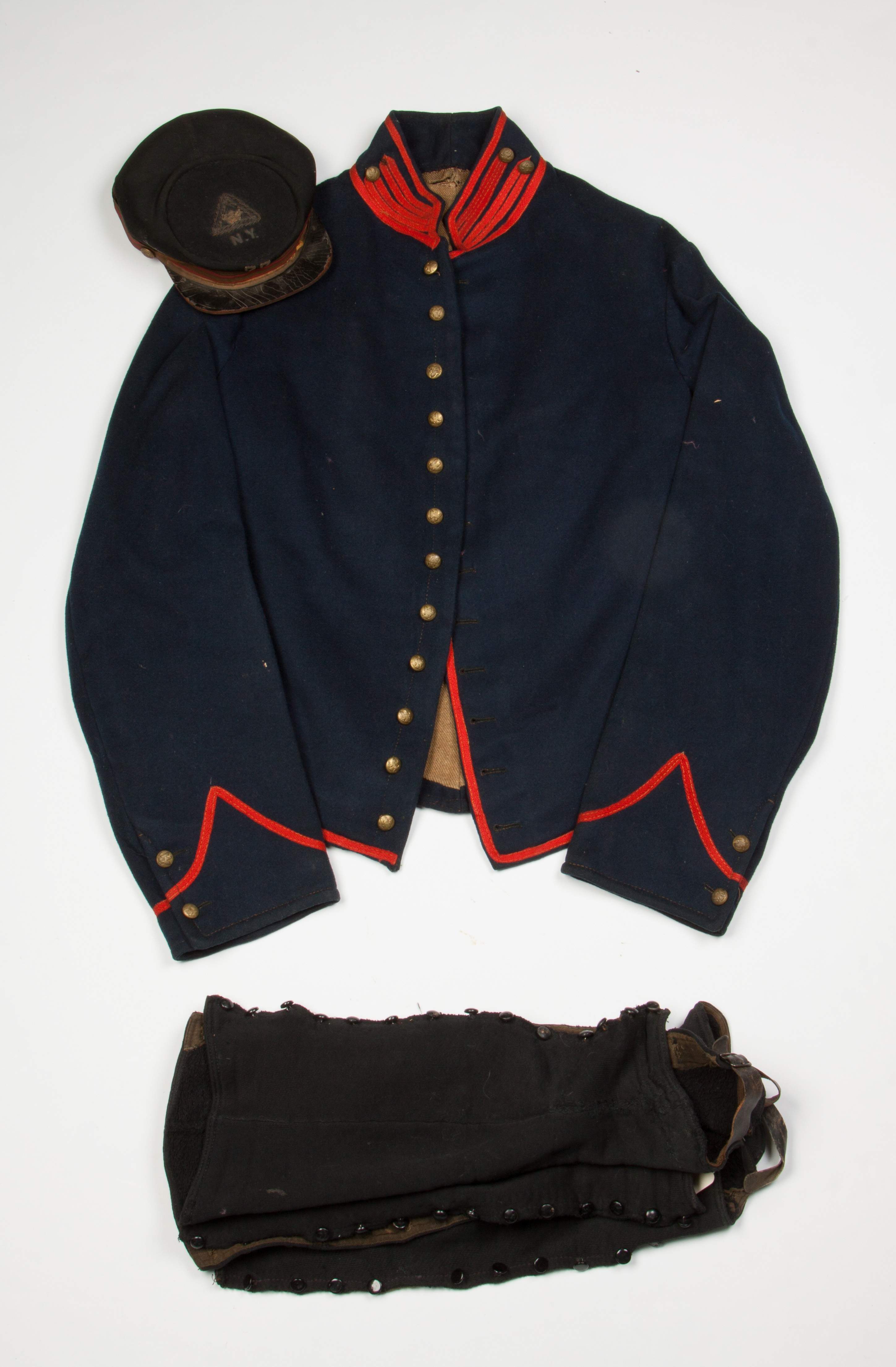 Set uniforme de cavalier Shell Jacket Cavalry 1854 - 1871 Union