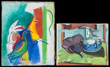 Two Ben Benn (Russian/American, 1884-1983)  Paintings
