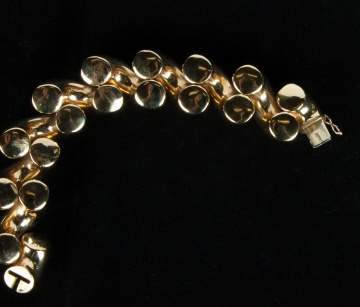 Italian 14k Gold Rope Bracelet