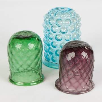 Vintage Glass Christmas Tree Candle Holder