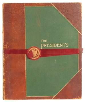 The White House Gallery of Official Portraits of   the Presidents. (New York and Washington: Gravure   Company of America, 1901)