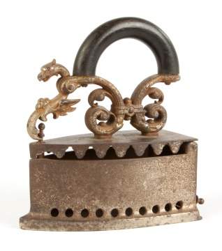 Cast Iron Charcoal Sad Iron Musterschutz