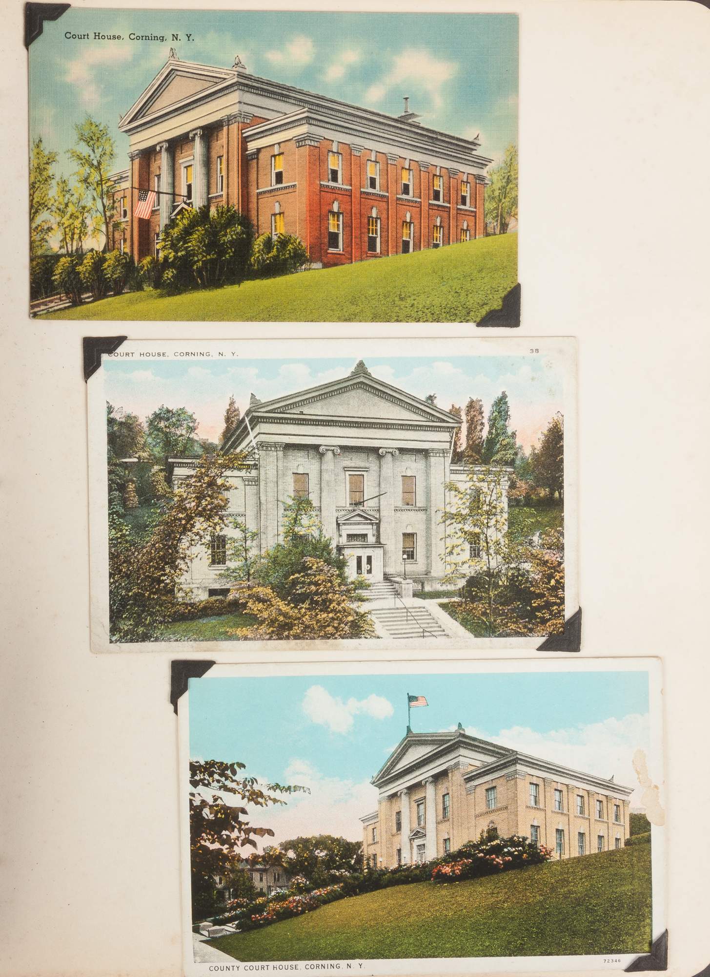 Group of Corning, NY Post Cards Cottone Auctions
