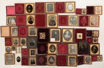 Group of Vintage Photographs, Daguerreotypes ,   Tintypes & Gravures.