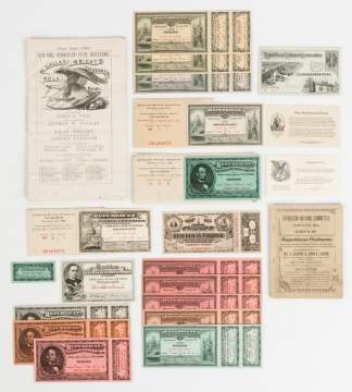 Group of Democratic & Republican National   Committee Tickets & Pamphlet