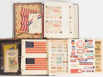 Group of Early American Envelopes, Stamps &   Correspondence