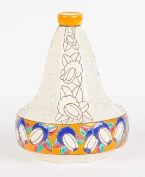 Longwy Faience Art Pottery Vase