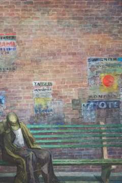 Alfred D. Crimi (American, 1900-1994) Mixed Media  on paper