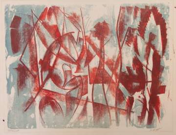 John von Wicht (American, 1888-1970) Lithographs