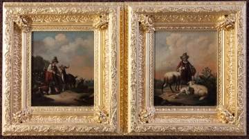 Two European, 19th Century Paintings