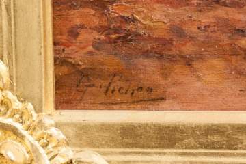 19th Century Middle Eastern Scene Painting