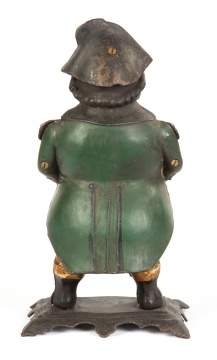 Bradley & Hubbard 'The Admiral' Cast Iron Blinking Eye Clock