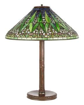 Tiffany Studios, New York, ' Arrowroot' Table Lamp