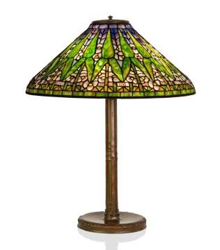 Tiffany Studios, New York, ' Arrowroot' Table Lamp