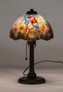 Handel Boudoir Parrot Lamp