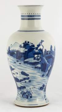 Chinese Blue and White Porcelain Vase