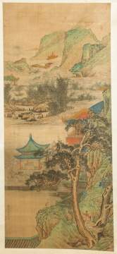 Chinese Hand Painted Scroll