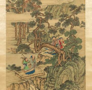 Chinese Hand Painted Scroll