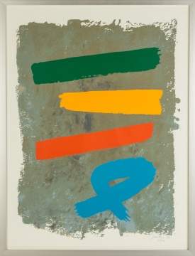 Jack Bush (Canadian, 1909-1977) Lithograph