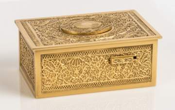 A Fine German Singing Bird Box