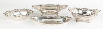 Four Sterling Silver Baskets