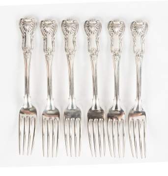 Paul Storr (1770-1844) Sterling Silver Forks