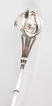 Ball Black Sterling Oyster Ladle with Applied Oyster
