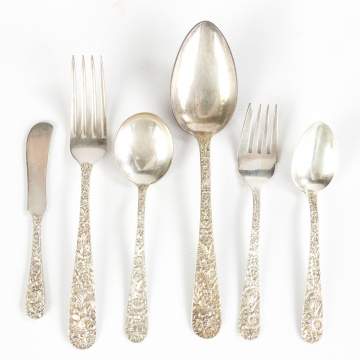 S. Kirk & Son Repousse Sterling Silver Flatware