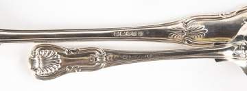Paul Storr (1770-1844) Sterling Silver Table Spoons & Stuffing Spoons