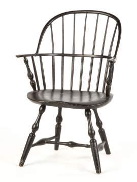 NY Windsor Sack Back Arm Chair